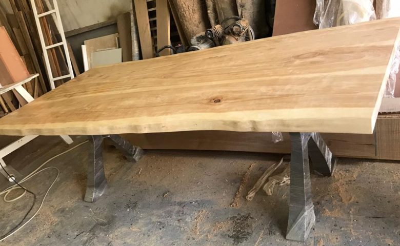 TG Decor Sustainable Cottonwood Dining Room Table